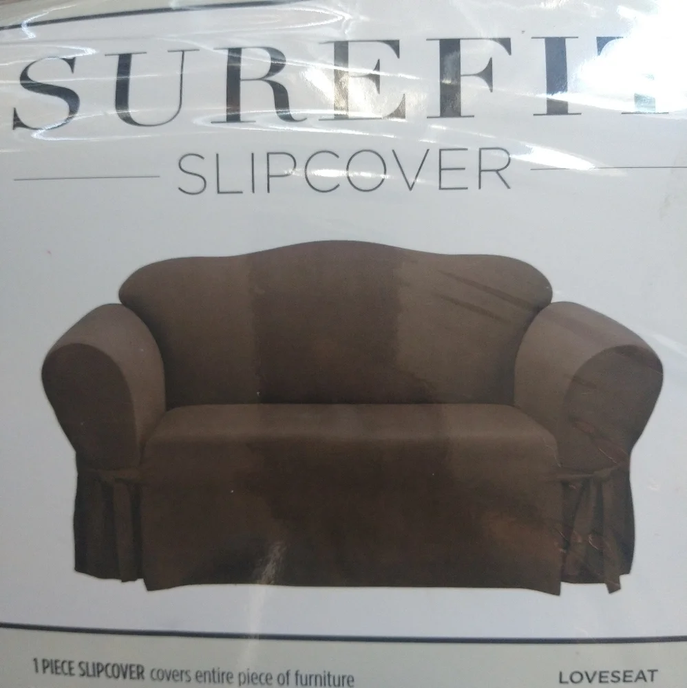 Sure Fit Soft Suede Sofa Cover.